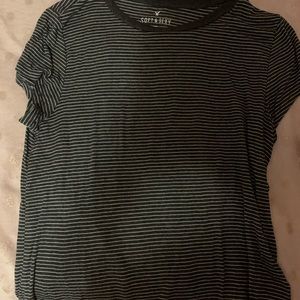 American Eagle striped tee